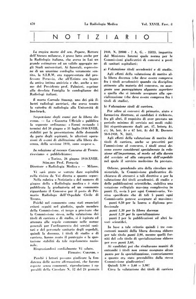 La radiologia medica rivista mensile