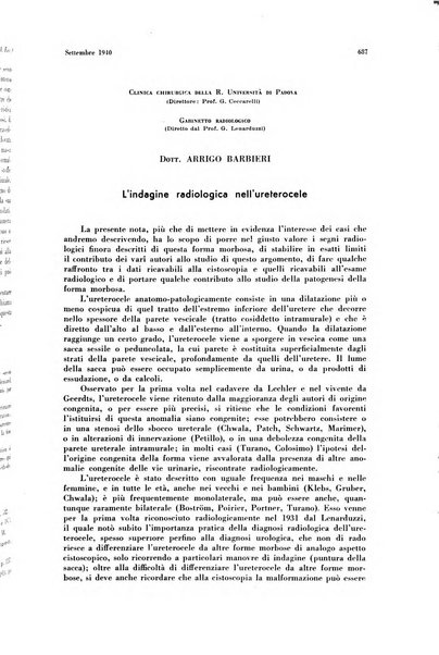 La radiologia medica rivista mensile