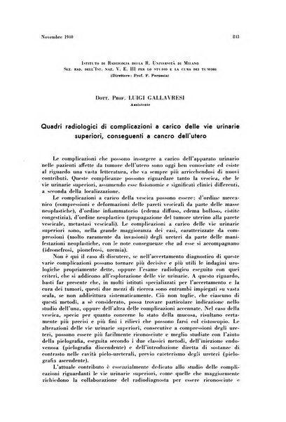 La radiologia medica rivista mensile