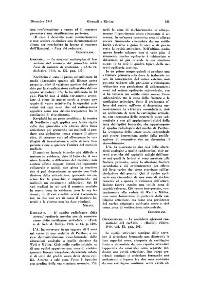 La radiologia medica rivista mensile