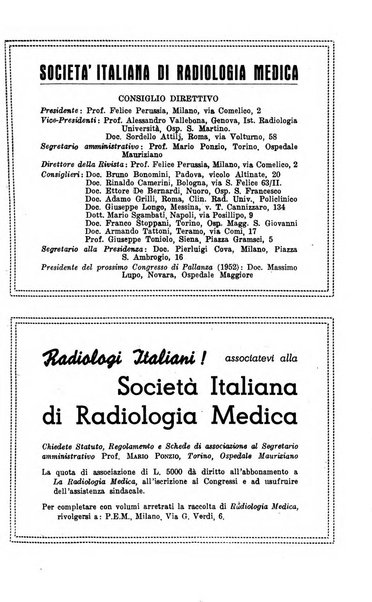 La radiologia medica rivista mensile