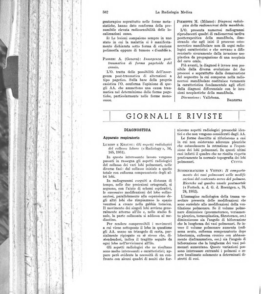 La radiologia medica rivista mensile