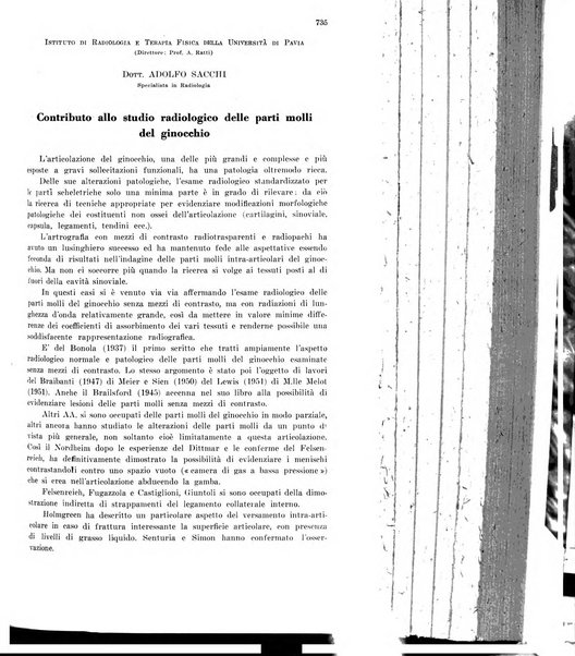 La radiologia medica rivista mensile