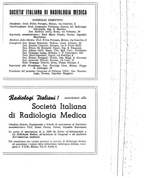 La radiologia medica rivista mensile