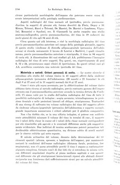 La radiologia medica rivista mensile