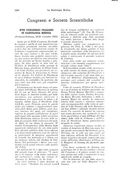 La radiologia medica rivista mensile