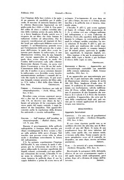 La radiologia medica rivista mensile