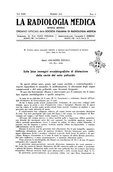 La radiologia medica rivista mensile