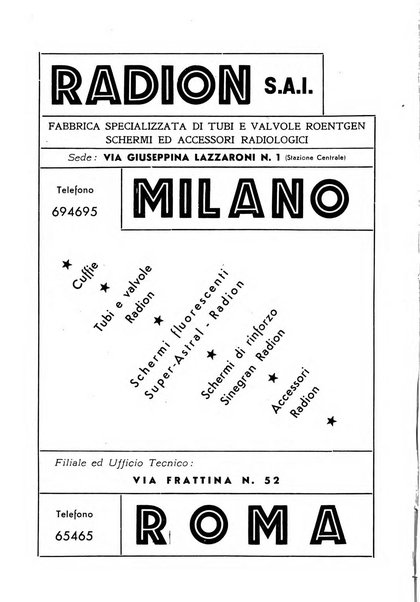 La radiologia medica rivista mensile