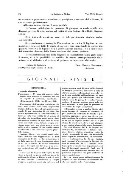 La radiologia medica rivista mensile