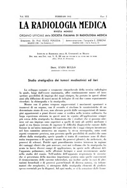 La radiologia medica rivista mensile