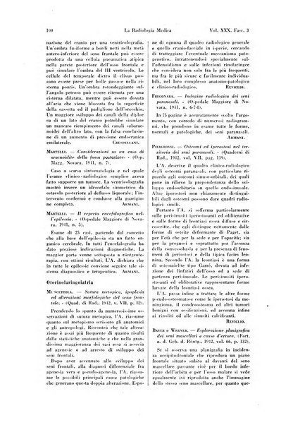 La radiologia medica rivista mensile