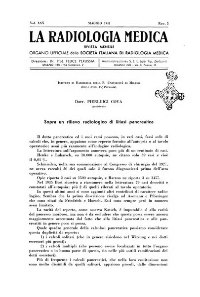 La radiologia medica rivista mensile