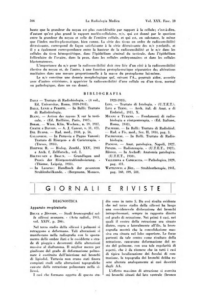 La radiologia medica rivista mensile