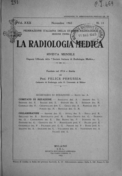 La radiologia medica rivista mensile