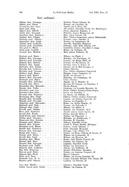 La radiologia medica rivista mensile