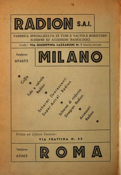 La radiologia medica rivista mensile