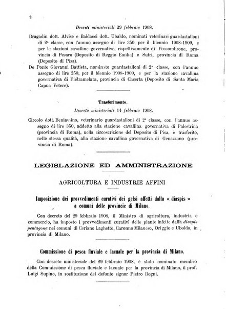 Bollettino ufficiale del Ministero d'agricoltura, industria e commercio