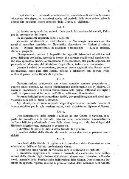 Bollettino ufficiale del Ministero d'agricoltura, industria e commercio