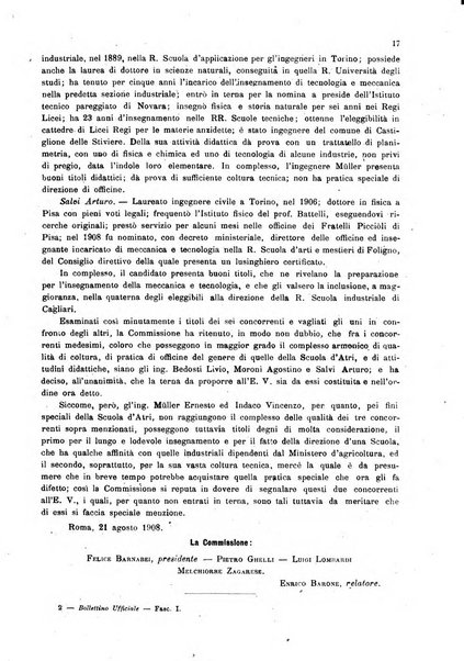 Bollettino ufficiale del Ministero d'agricoltura, industria e commercio