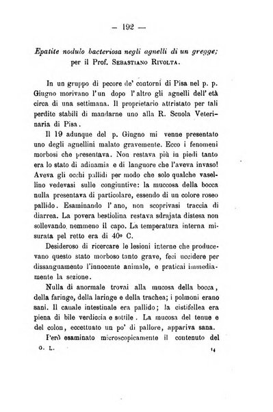 Giornale di anatomia, fisiologia e patologia degli animali