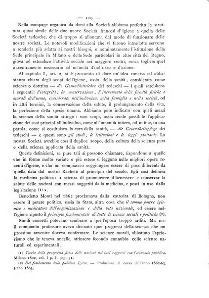 Giornale della Società italiana d'igiene