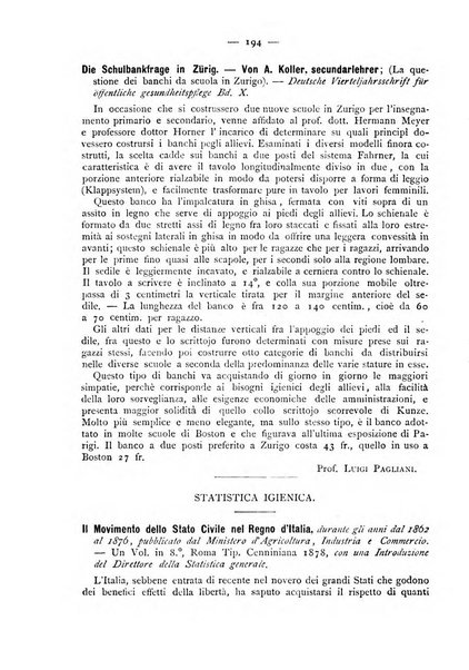 Giornale della Società italiana d'igiene