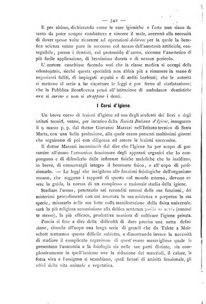 Giornale della Società italiana d'igiene