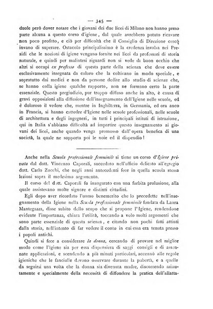 Giornale della Società italiana d'igiene