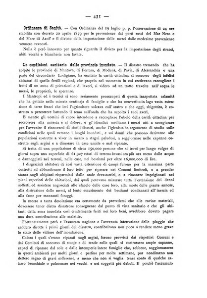 Giornale della Società italiana d'igiene