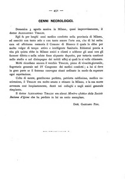 Giornale della Società italiana d'igiene