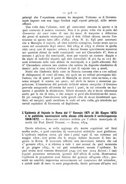 Giornale della Società italiana d'igiene