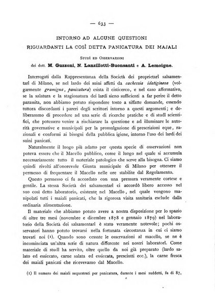 Giornale della Società italiana d'igiene