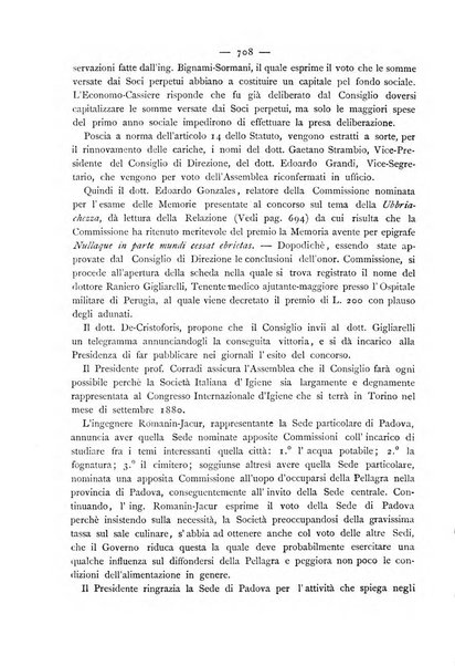 Giornale della Società italiana d'igiene