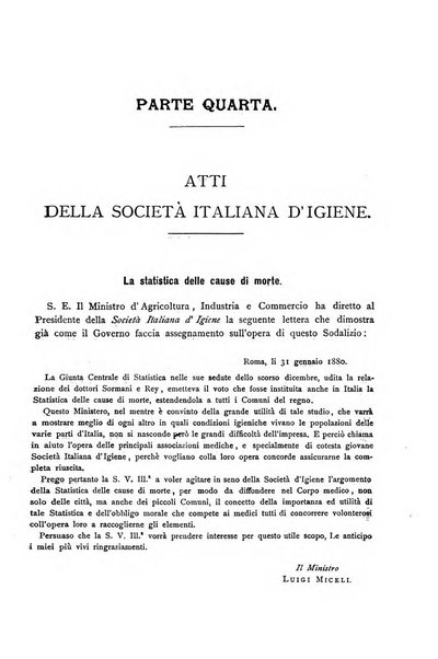 Giornale della Società italiana d'igiene