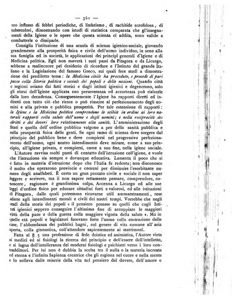 Giornale della Società italiana d'igiene