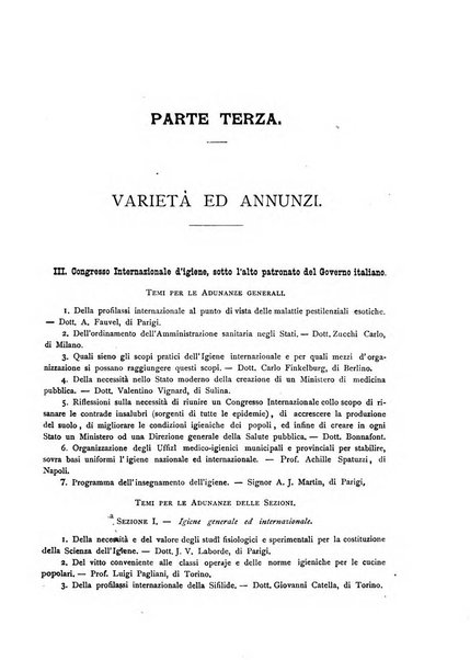 Giornale della Società italiana d'igiene