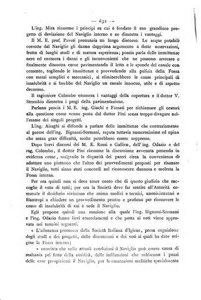 Giornale della Società italiana d'igiene