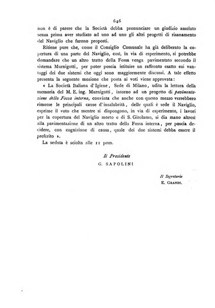 Giornale della Società italiana d'igiene