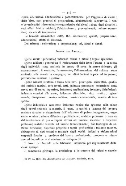 Giornale della Società italiana d'igiene