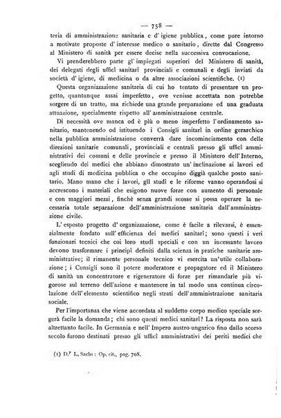 Giornale della Società italiana d'igiene