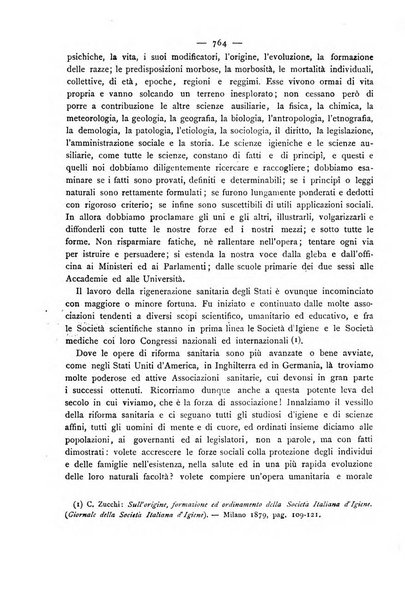 Giornale della Società italiana d'igiene