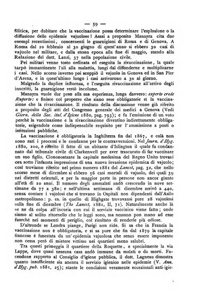 Giornale della Società italiana d'igiene