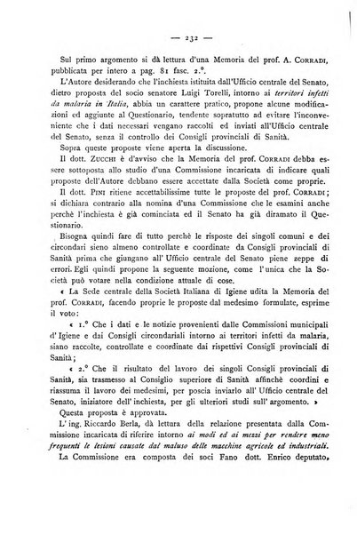 Giornale della Società italiana d'igiene