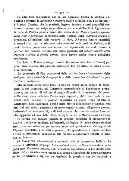 Giornale della Società italiana d'igiene