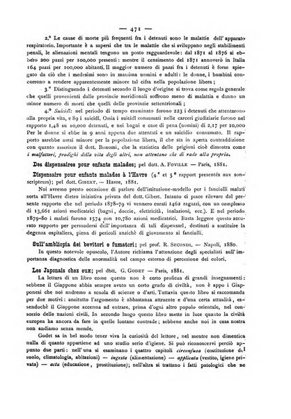 Giornale della Società italiana d'igiene