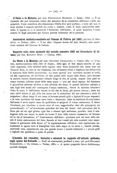 Giornale della Società italiana d'igiene