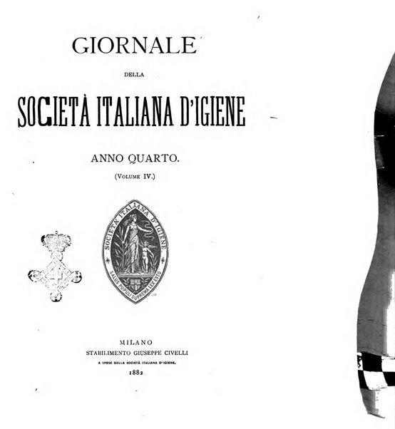 Giornale della Società italiana d'igiene