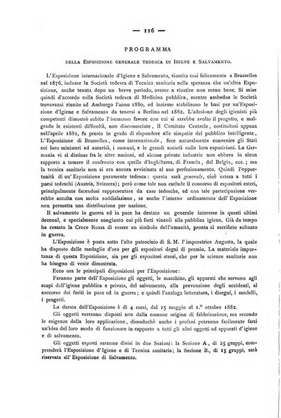 Giornale della Società italiana d'igiene