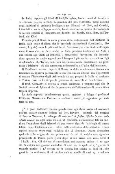 Giornale della Società italiana d'igiene